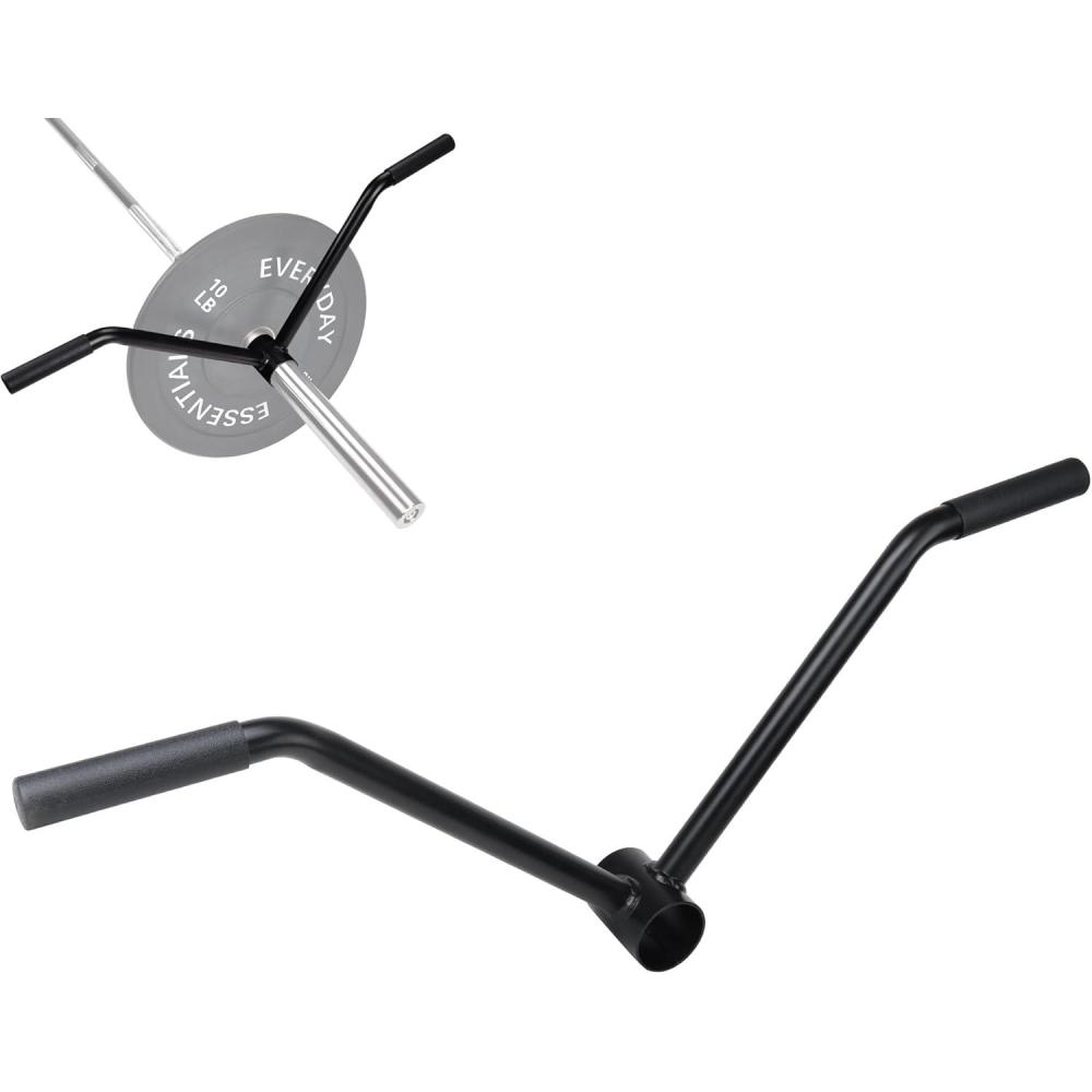 imageFitvids Cable Machine Attachment1Piece V BarBlack