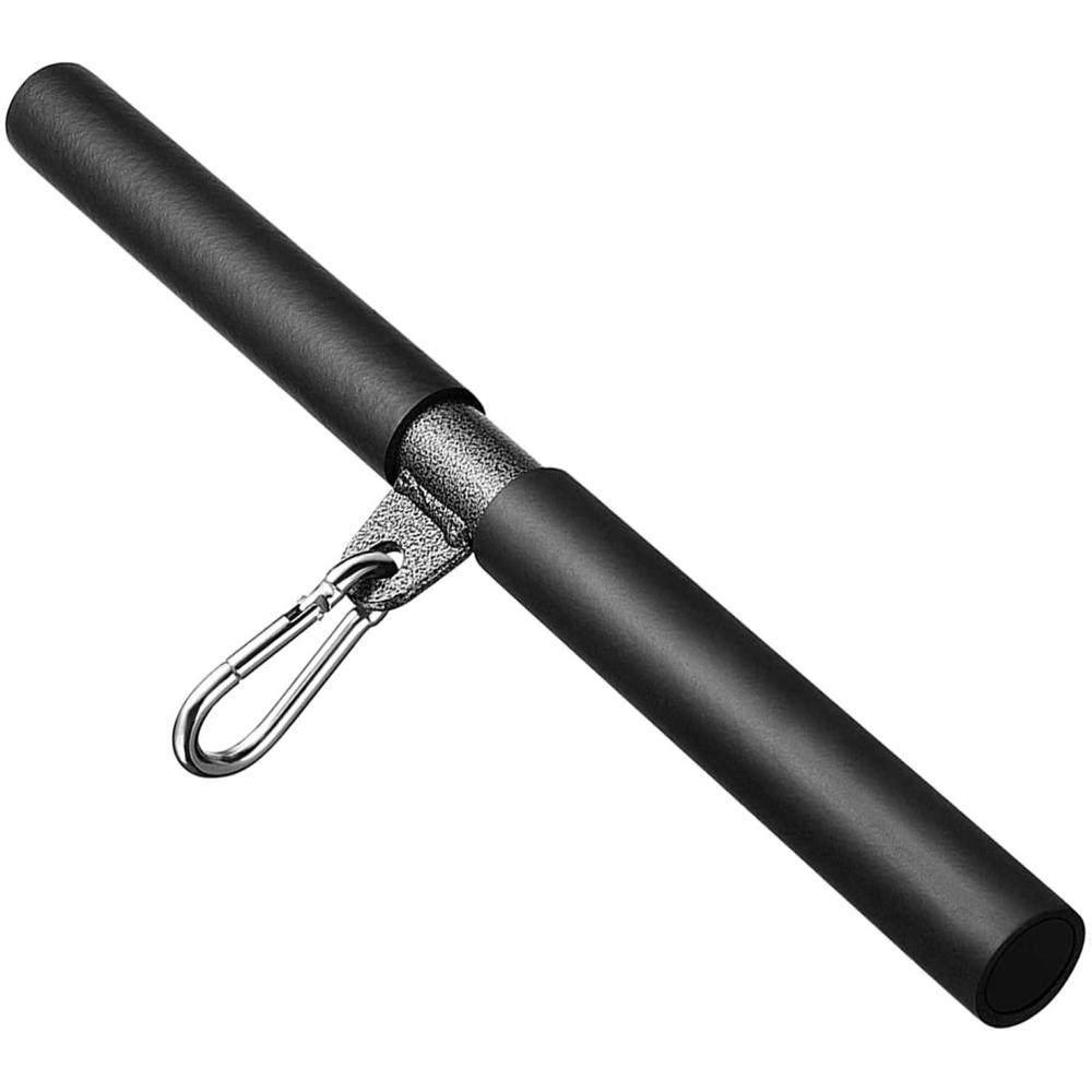 imagePulldown Straight Bar for Cable Machine Pull Down Bars Rowing Machine Handles LAT Press Down Tricep Bar for Home Gym AttachmentBlack Straight Bar