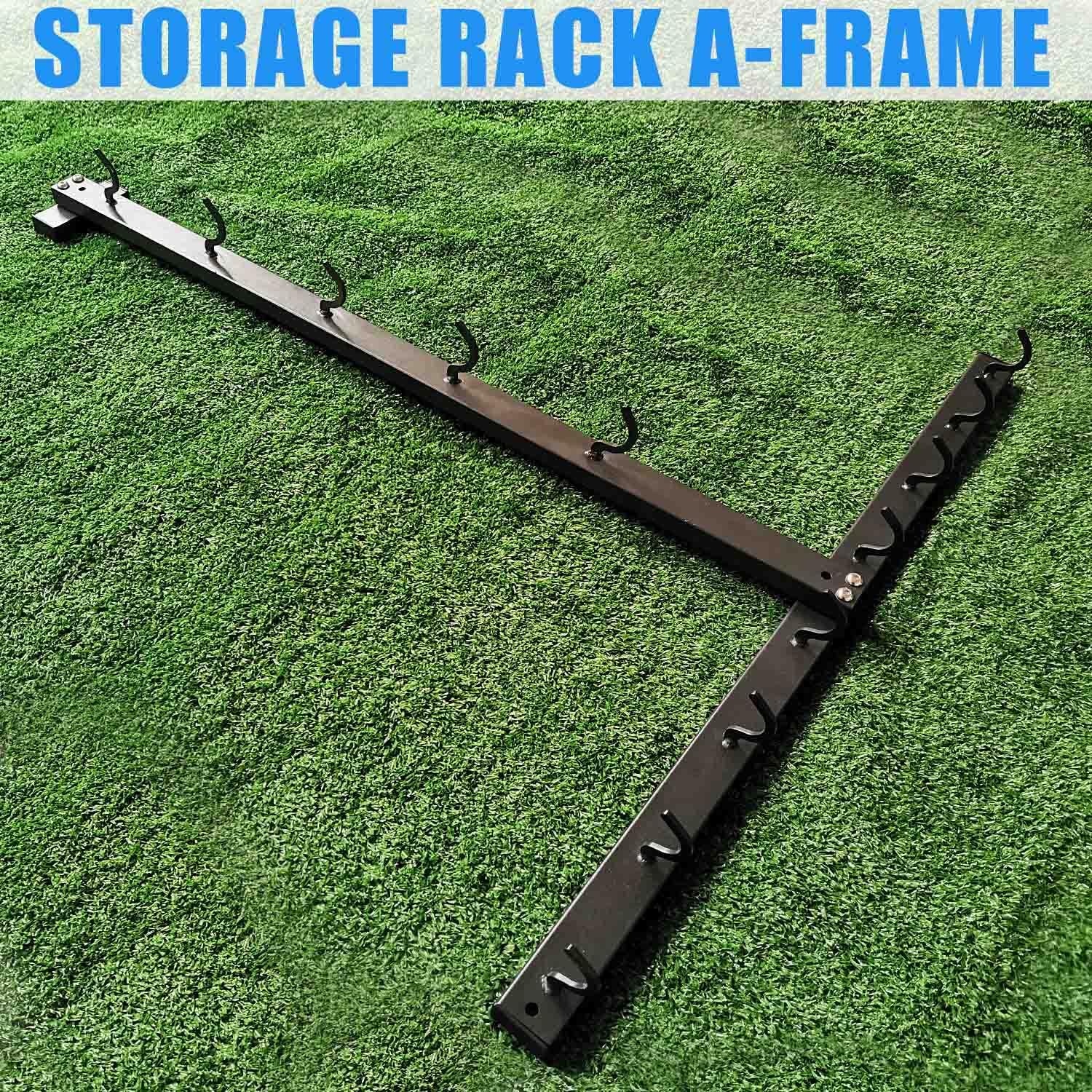 image:imageBLUSLM Lat Pull Down Bar Gym Accessory Rack Lat Pulldown Attachments Cable Attachment Storage Rack for Mag Grip Home Gym Fitness Heavy Duty AFrame StandTZHIJIA