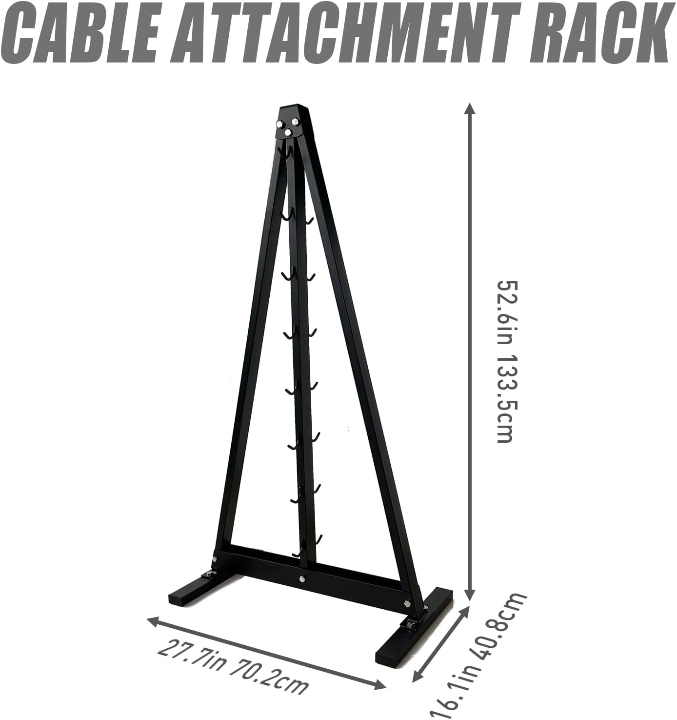 image:imageBLUSLM Lat Pull Down Bar Gym Accessory Rack Lat Pulldown Attachments Cable Attachment Storage Rack for Mag Grip Home Gym Fitness Heavy Duty AFrame StandBIG SZHIJIA