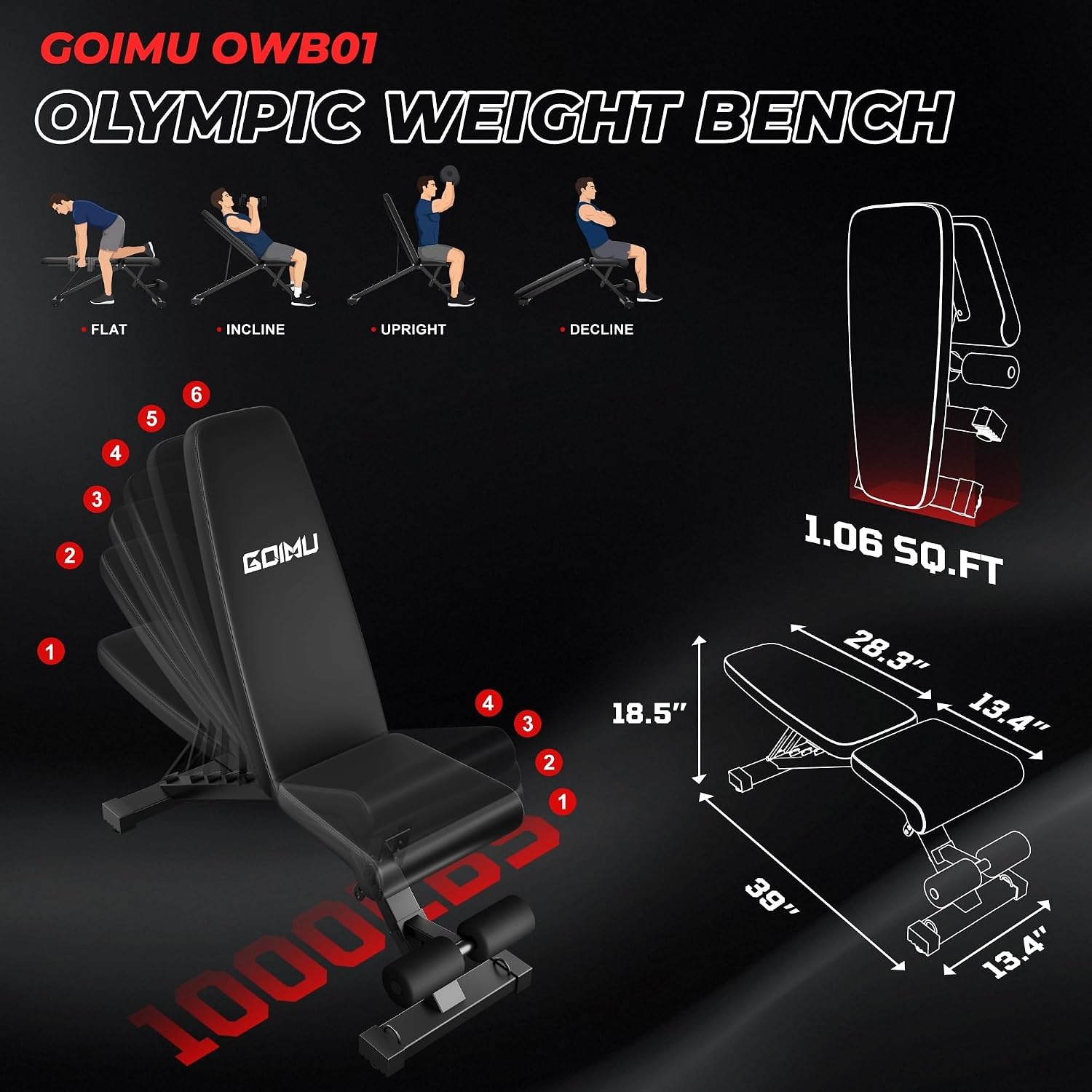 image:imageDP01 Power Cage 2000LBS Squat Rack with Cable Crossover and Dual Independent Pulley System Full Cage for Full Body Training Power Rack with More Training Attachments for Home GymBlack
