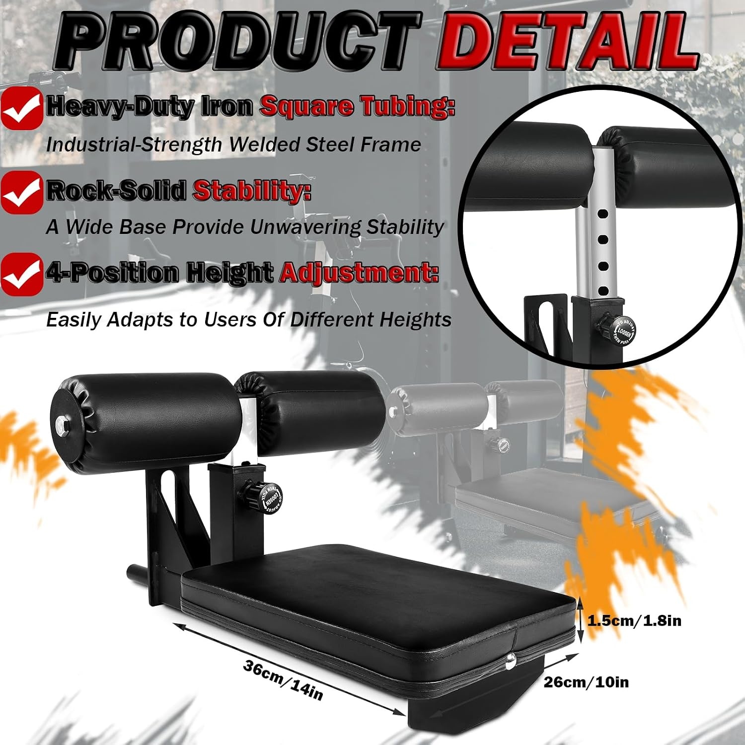 image:imageLAT Pull Seat Adjustable Pull Down Seat Attachment Converts Machine into LAT Pulldown Station