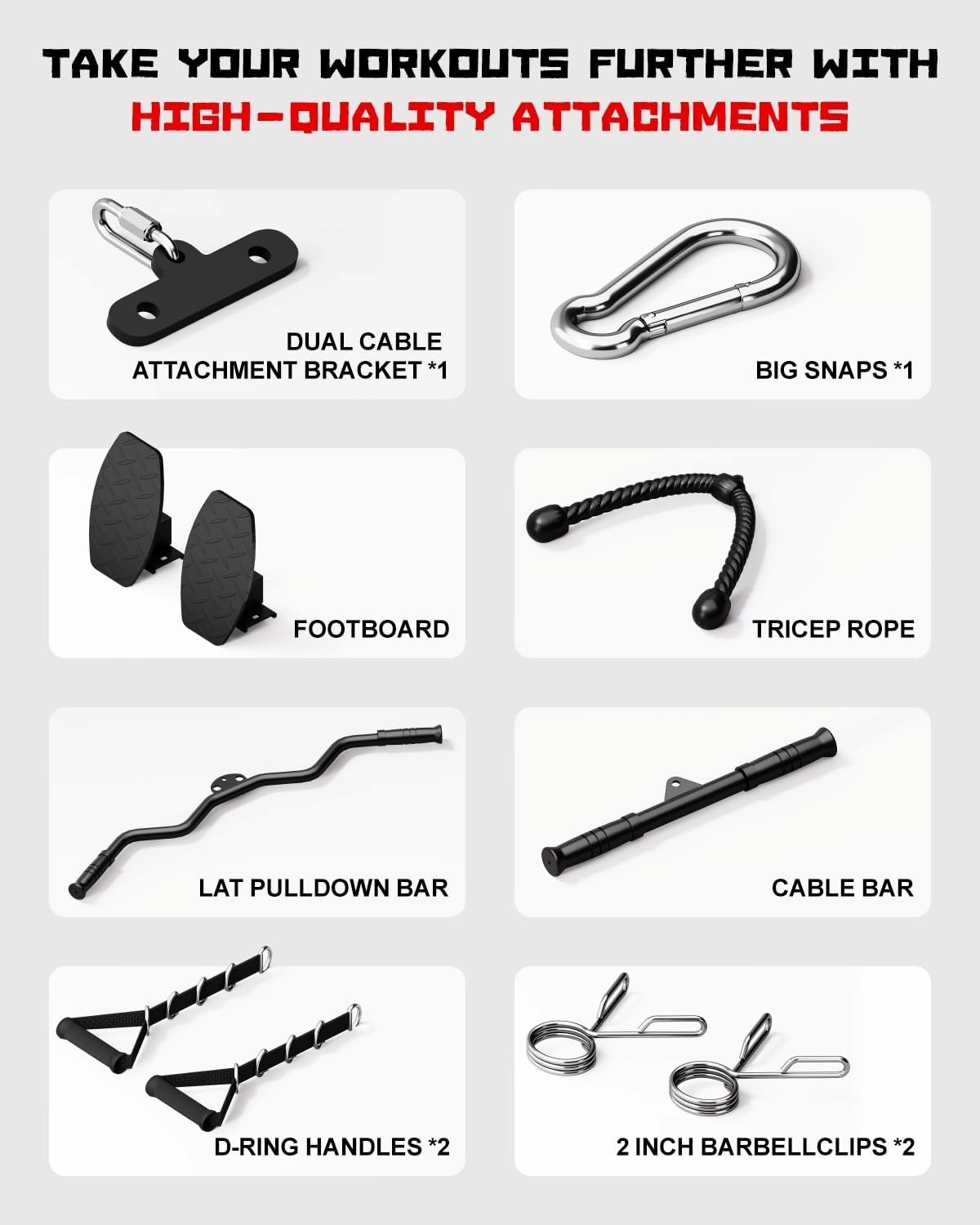 image:imageWall Mount Cable Station WM1 Cable Crossover Machine with 17 Positions High and Low Cable Crossover Machine with Removable Footplate for Garage Home GymWM1 Cable Station BK