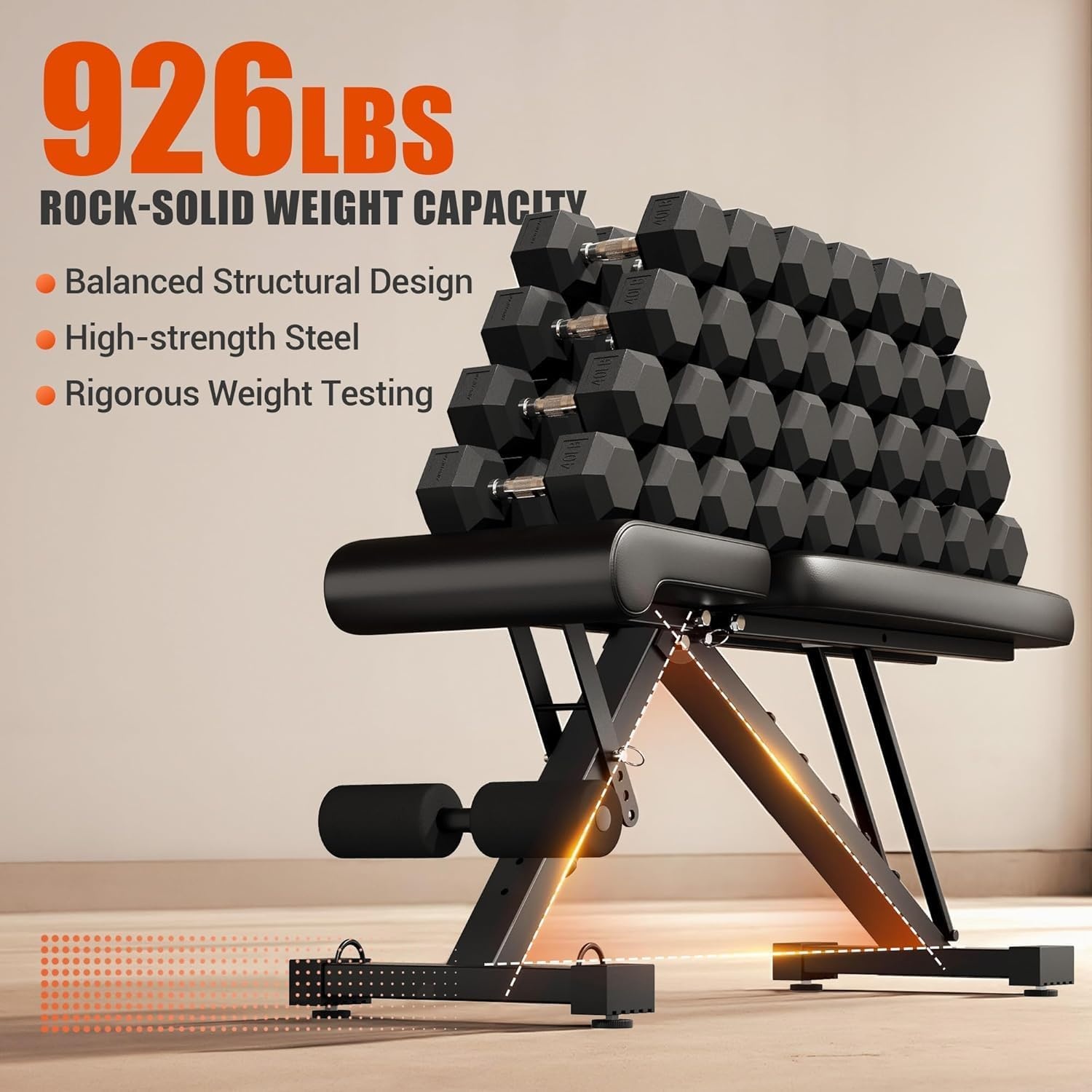 image:imageWall Mount Cable Station WM1 Cable Crossover Machine with 17 Positions High and Low Cable Crossover Machine with Removable Footplate for Garage Home Gym120LBS Colorful with Bench Package RD