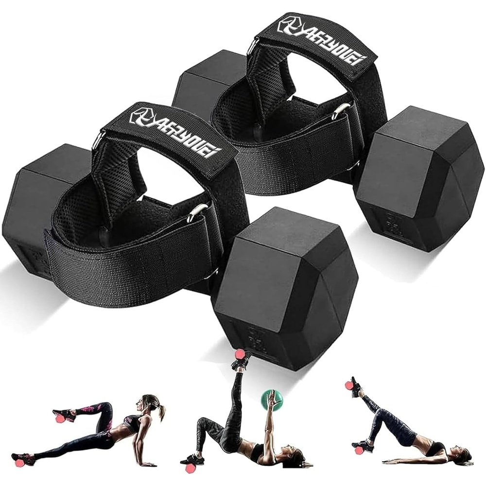 image:imageDumbbell Foot Attachment for Leg amp Tibialis Strength Training at Home  Turn your dumbbell into a lowerbody trainer for tib raisesleg extensions hamstring curls and moreno bulky machines neededPair