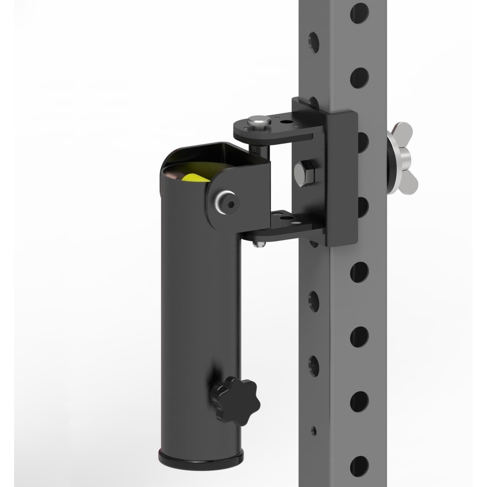 image:imageSYL Fitness Rack Mounted Landmine Attachment TBar Row Landmine Base Fit 2x2 inch amp 3x3 inch Square Tube PowerSquat RackNew Model22