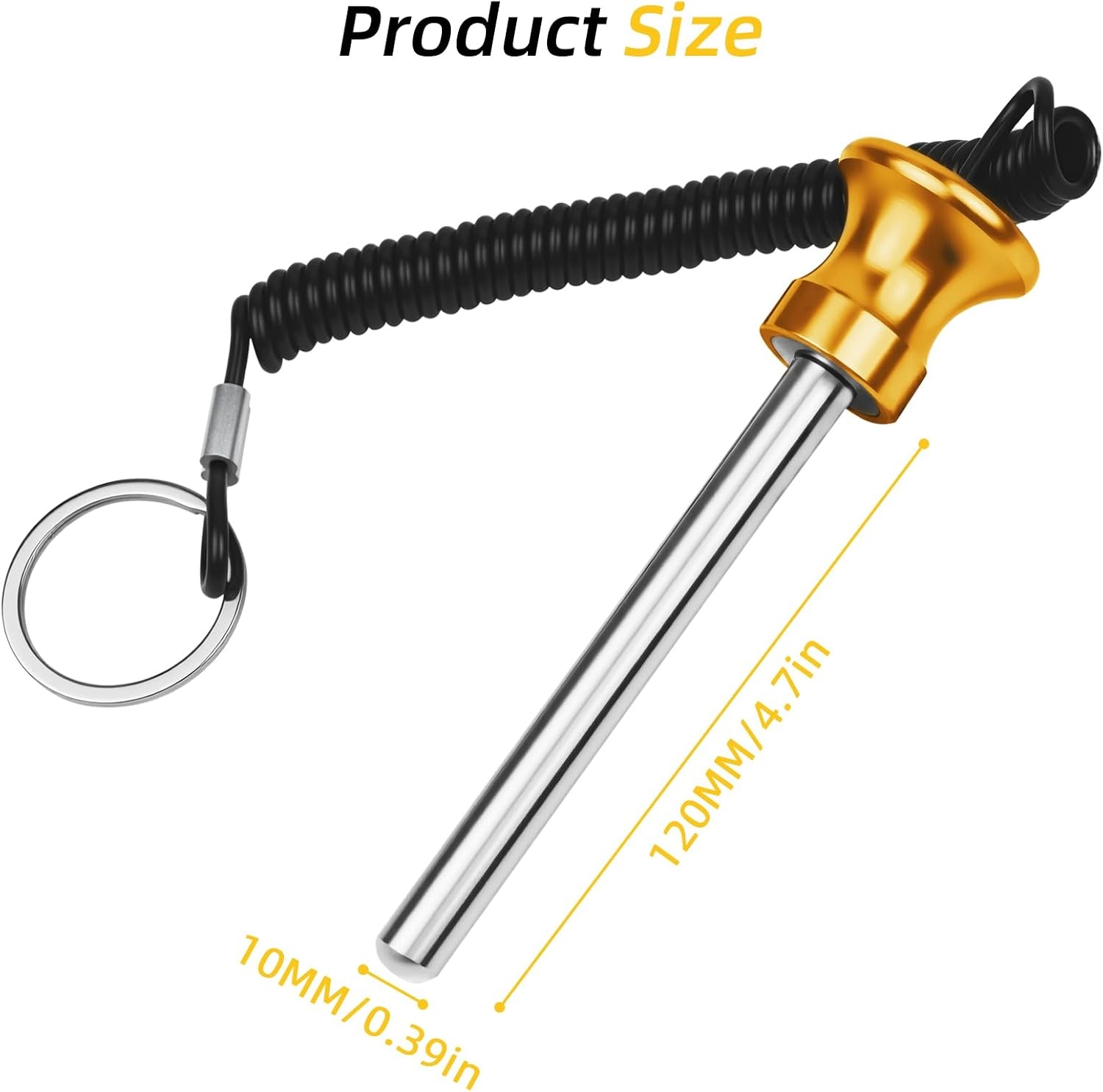 image:image3pcs Weight Stack PinGold3pack