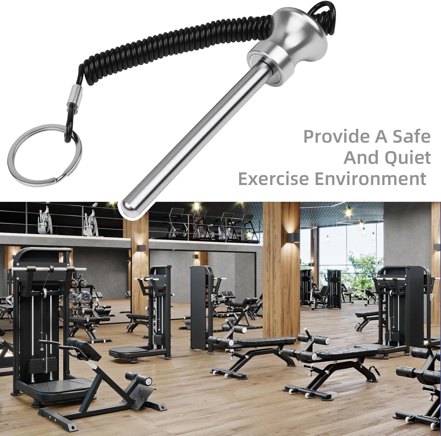 image:image3pcs Weight Stack PinSilver3pack