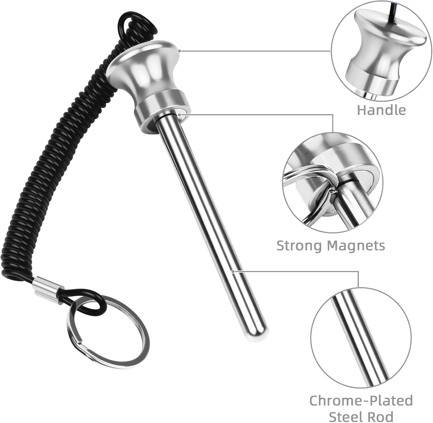 image:image3pcs Weight Stack PinSilver3pack