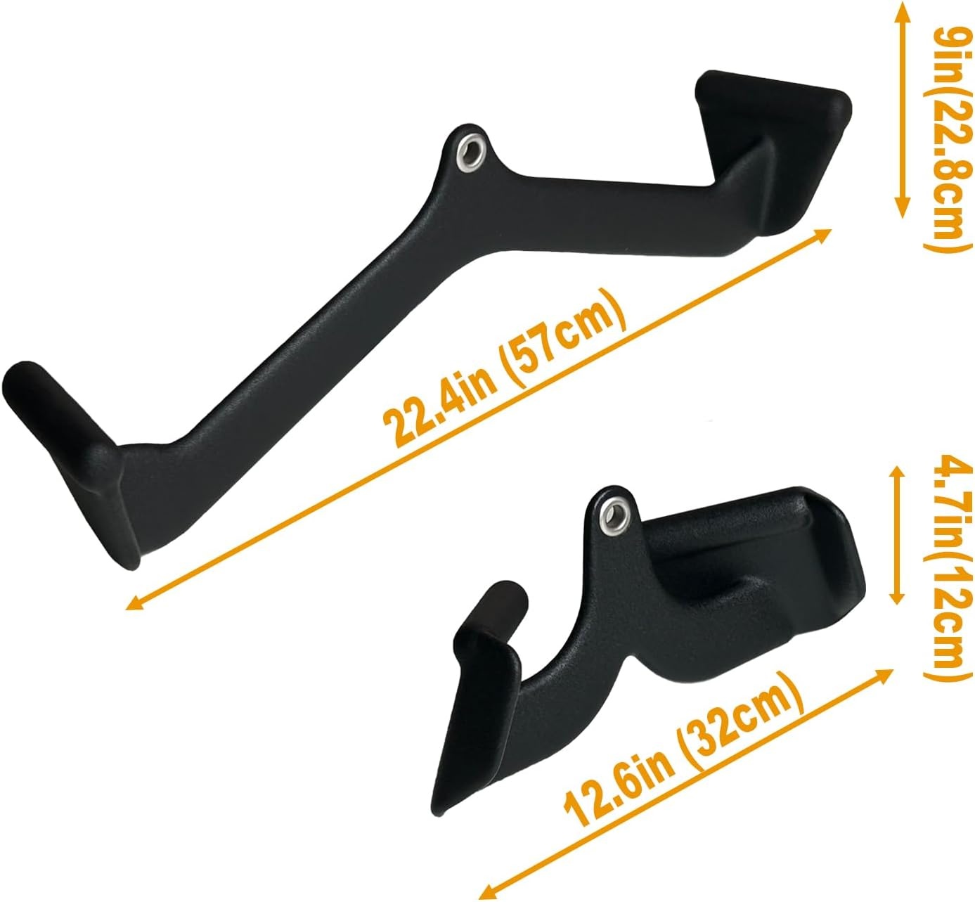 image:imageErgonomic LAT Pull Down Bars Back and Triceps Strength Training Equipment LAT Pulldown Attachments Cable Attachments for Home GymBT0023