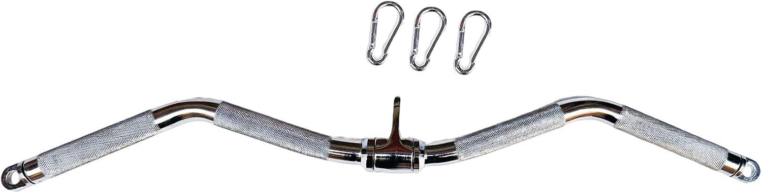 image:imageTricep Revolving Curl Straight Bar LAT Pull Down Attachments72 CM Chrome