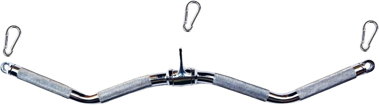 image:imageTricep Revolving Curl Straight Bar LAT Pull Down Attachments72 CM Chrome