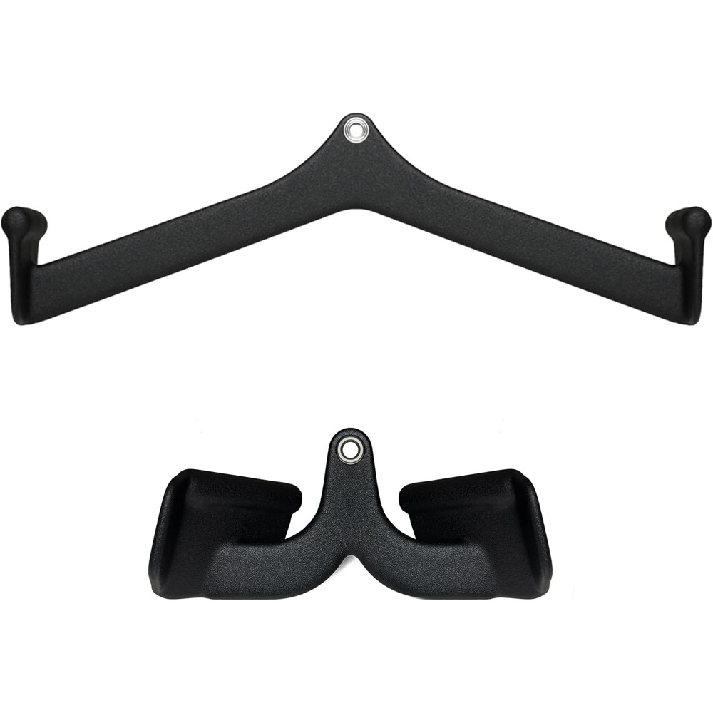 image:imageErgonomic LAT Pull Down Bars Back and Triceps Strength Training Equipment LAT Pulldown Attachments Cable Attachments for Home GymBT0024