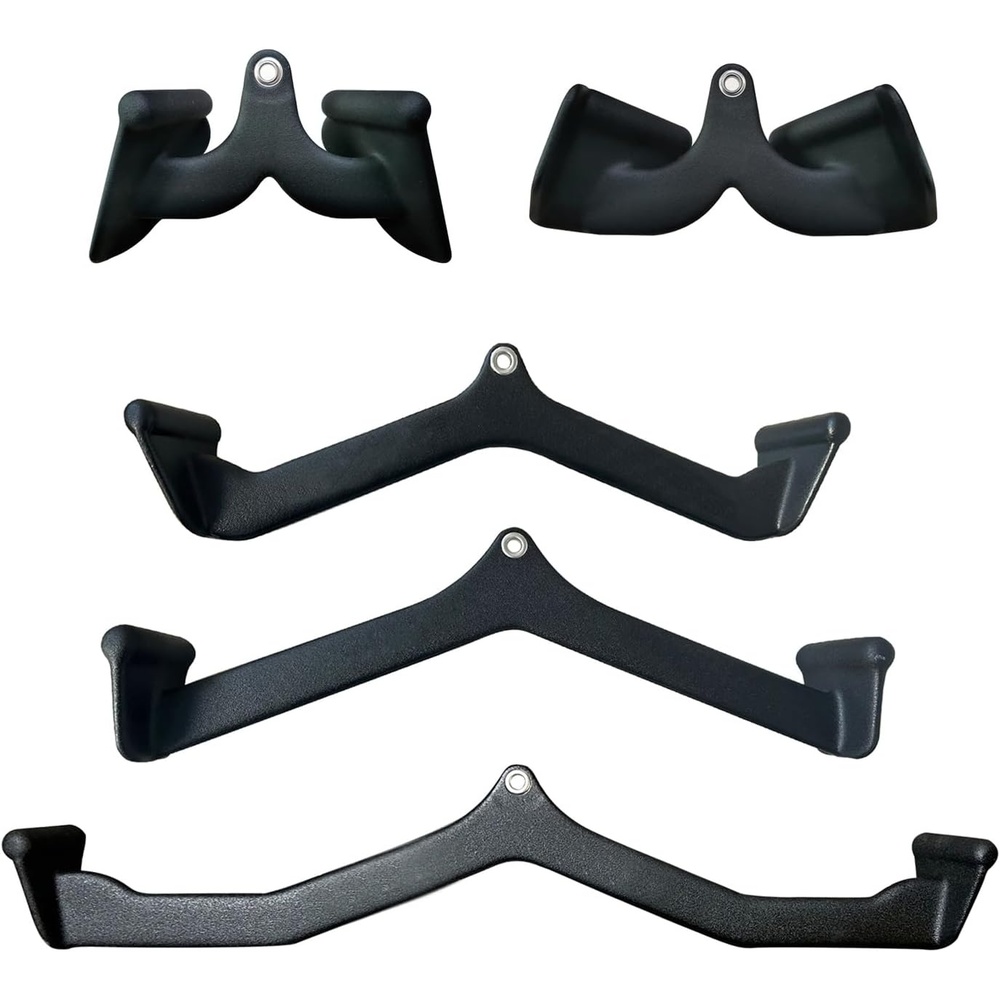 image:imageErgonomic LAT Pull Down Bars Back and Triceps Strength Training Equipment LAT Pulldown Attachments Cable Attachments for Home GymBT010