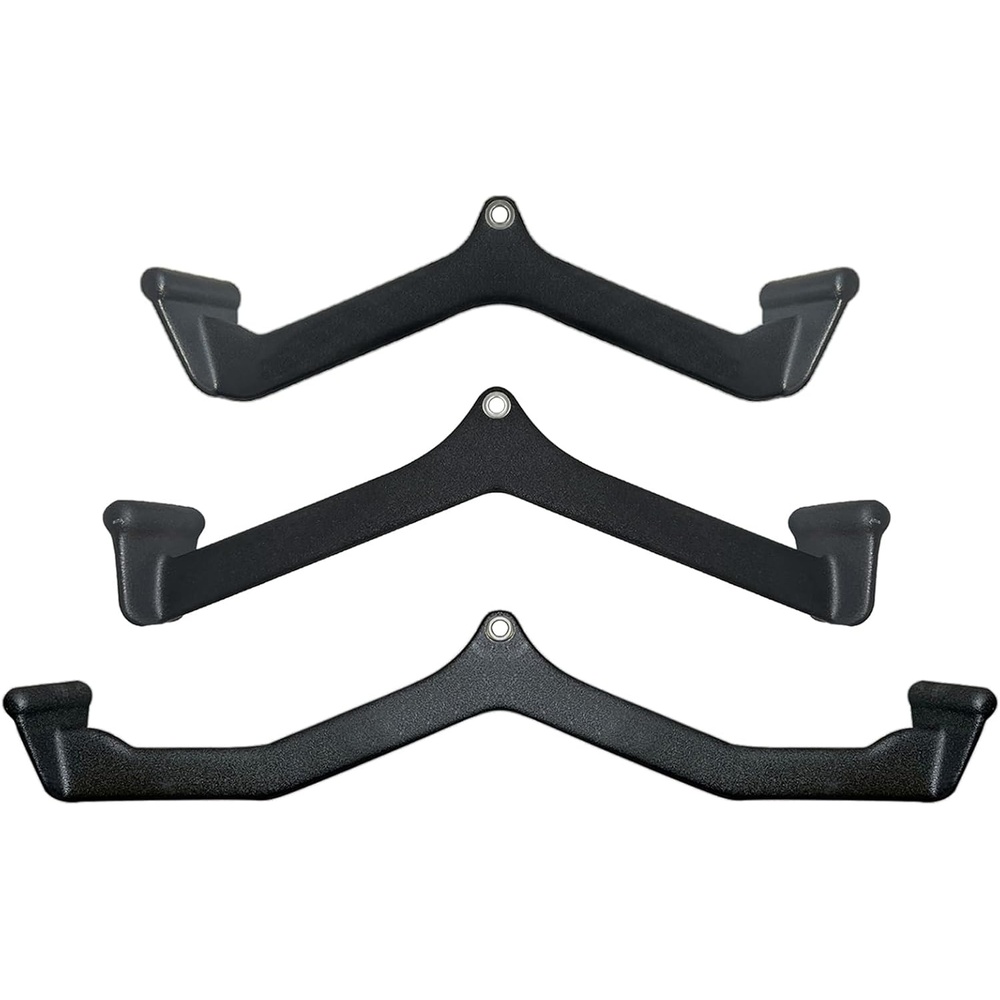 image:imageErgonomic LAT Pull Down Bars Back and Triceps Strength Training Equipment LAT Pulldown Attachments Cable Attachments for Home GymBT0345