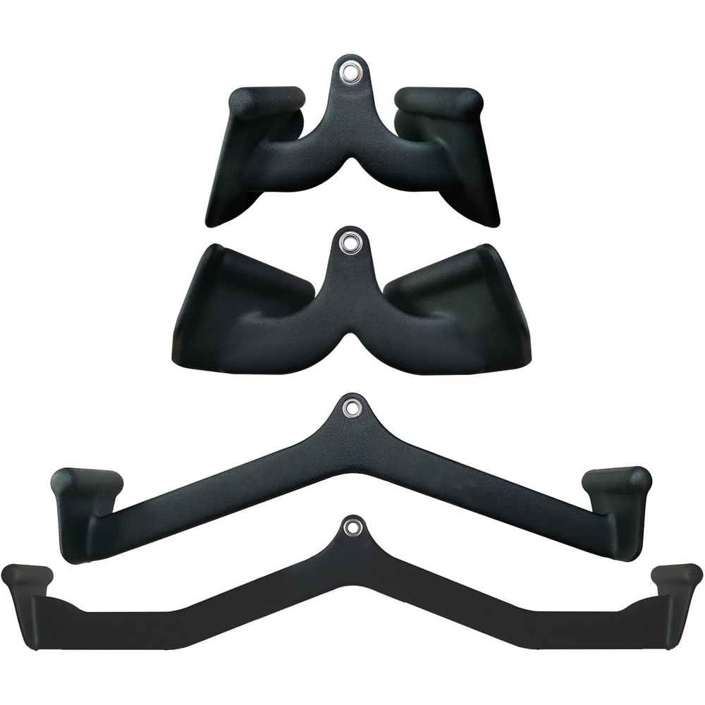 image:imageErgonomic LAT Pull Down Bars Back and Triceps Strength Training Equipment LAT Pulldown Attachments Cable Attachments for Home GymBT1245
