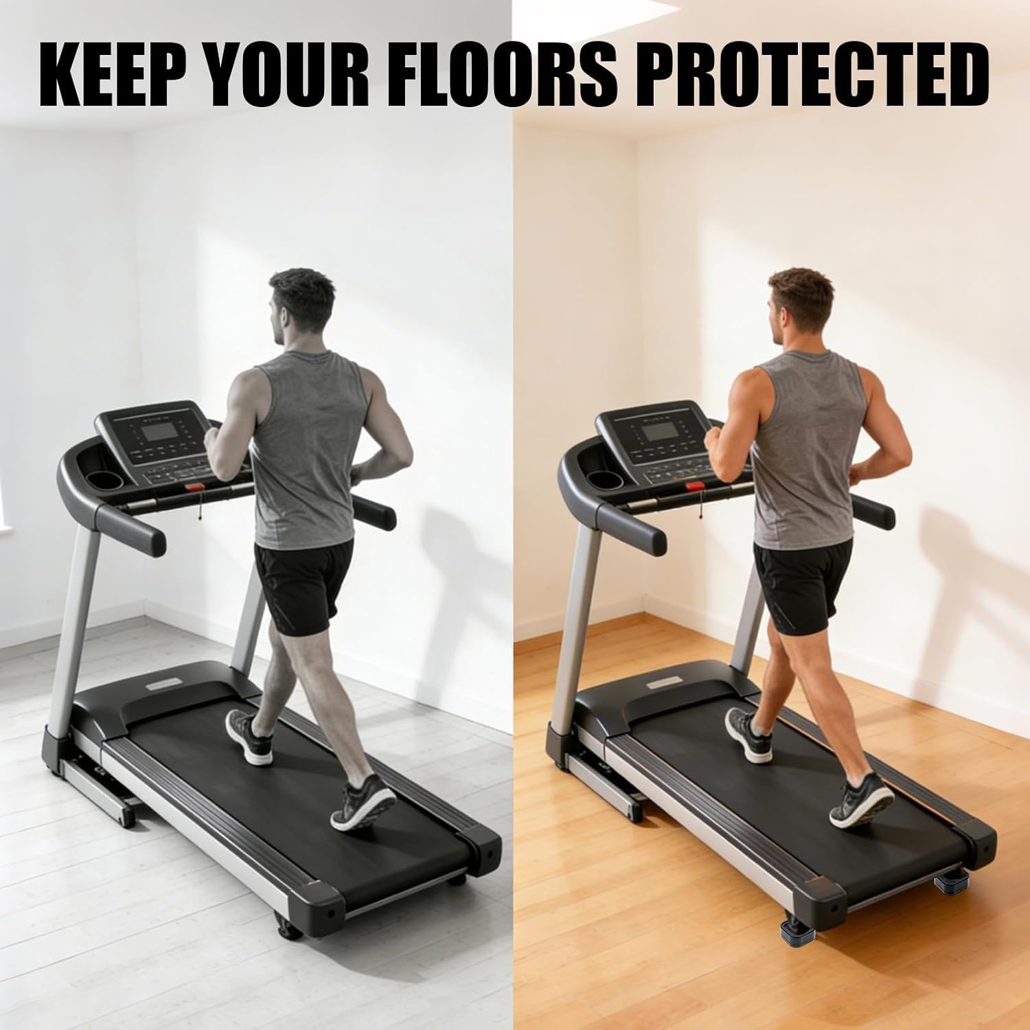image:image4PCS Walking Pad Incline Blocks Treadmill Incline Riser Blocks