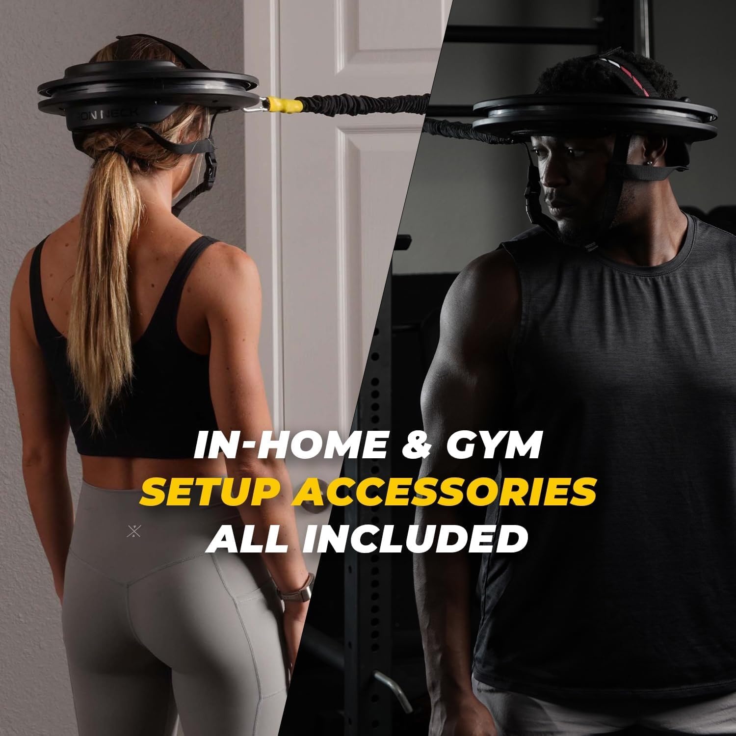 image:imageIron Neck Advanced Neck Trainer Strengthener Exerciser amp Rehabilitation Device to Relieve Pain amp Improve Posture Workout amp Strength Training Equipment Home Gym Accessories for Men30 Pro