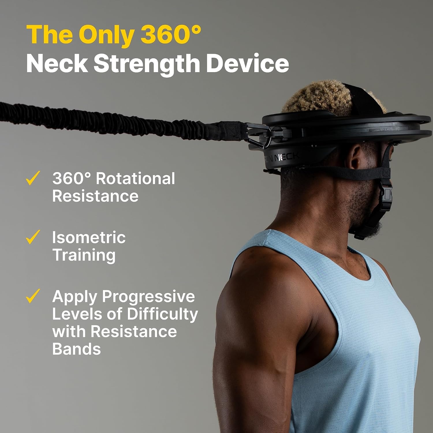 image:imageIron Neck Advanced Neck Trainer Strengthener Exerciser amp Rehabilitation Device to Relieve Pain amp Improve Posture Workout amp Strength Training Equipment Home Gym Accessories for Men30