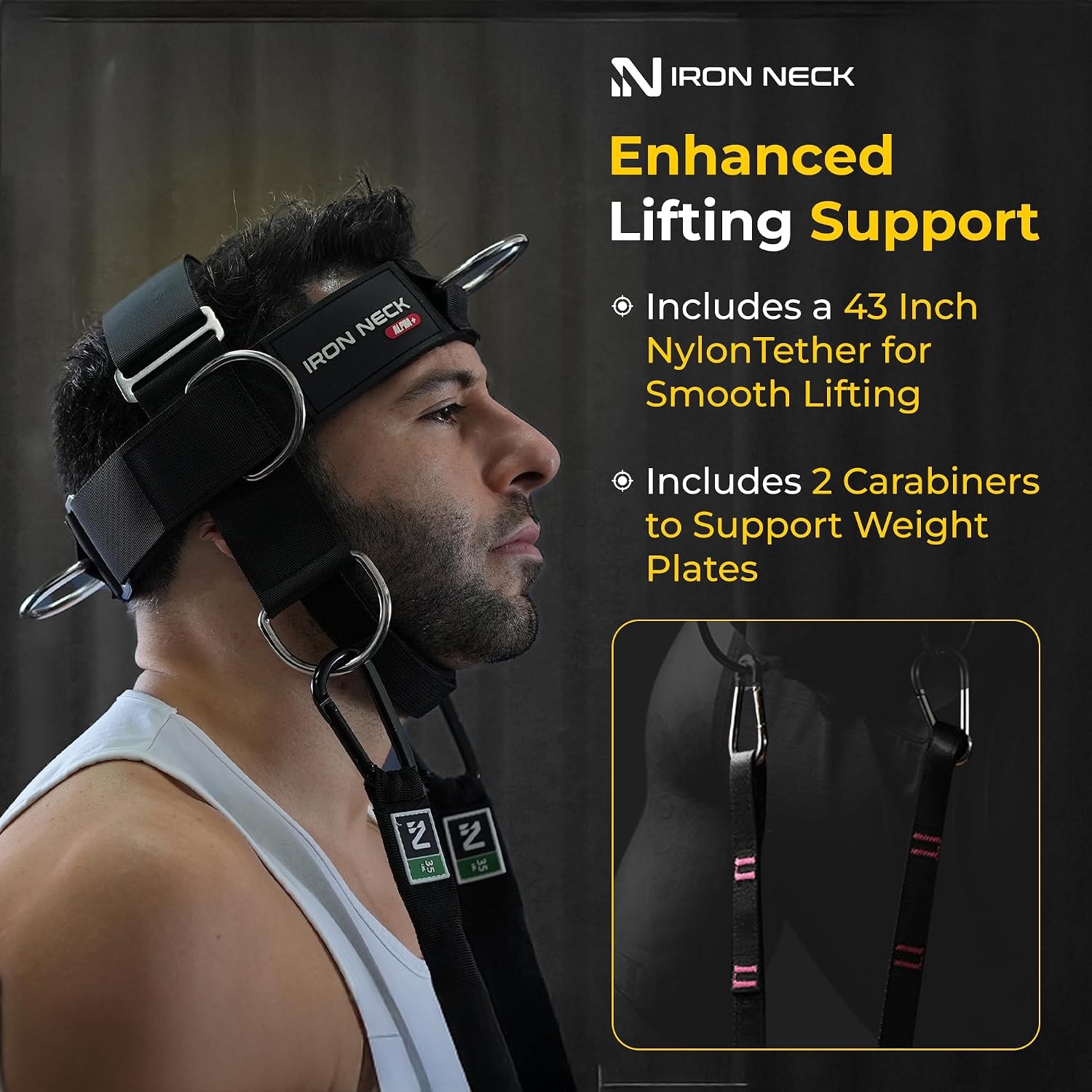image:imageIron Neck Alpha Neck Trainer Exercise amp Workout EquipmentRed Rafa