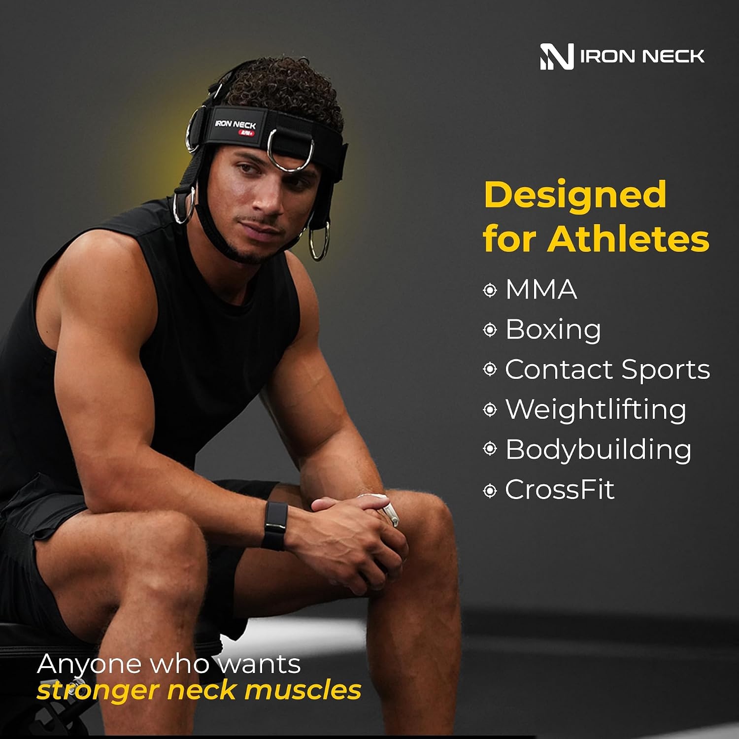 image:imageIron Neck Alpha Neck Trainer Exercise amp Workout EquipmentRed Rafa