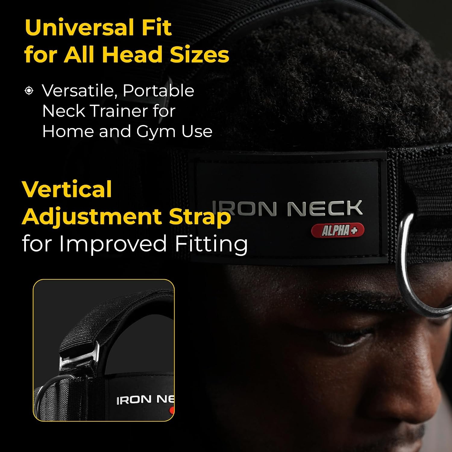 image:imageIron Neck Alpha Neck Trainer Exercise amp Workout EquipmentRed Rafa