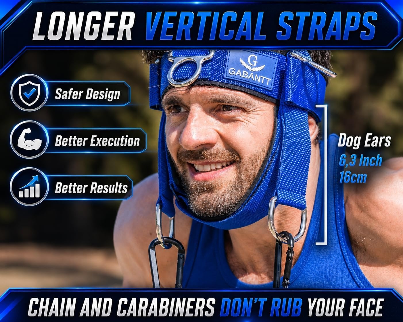 image:imageNeck Trainer Exerciser Equipment Neck Harness Weight Lifting Kit