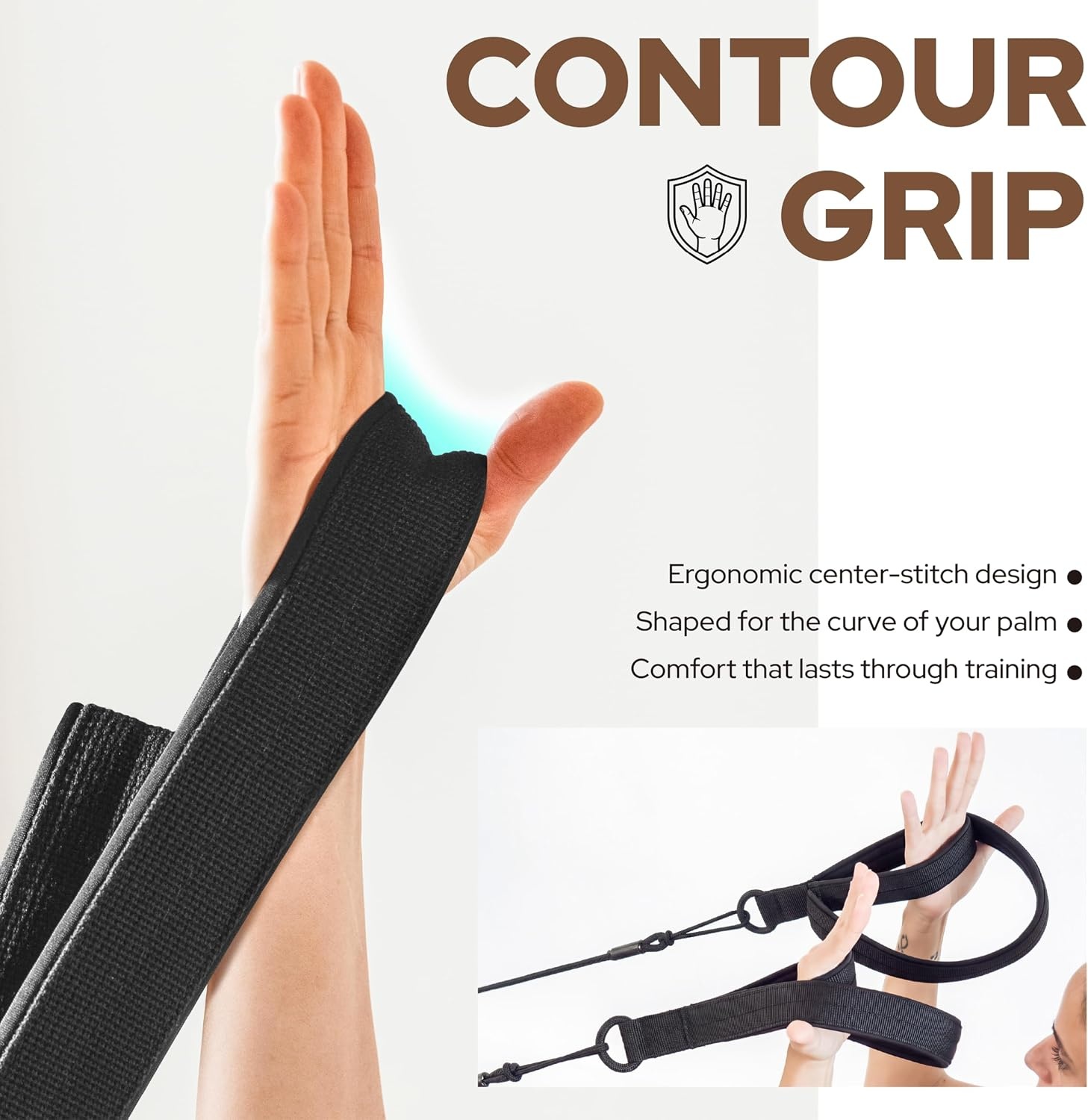 image:imagePilates Loops Compatible with Tonal Smart Home GymBlack
