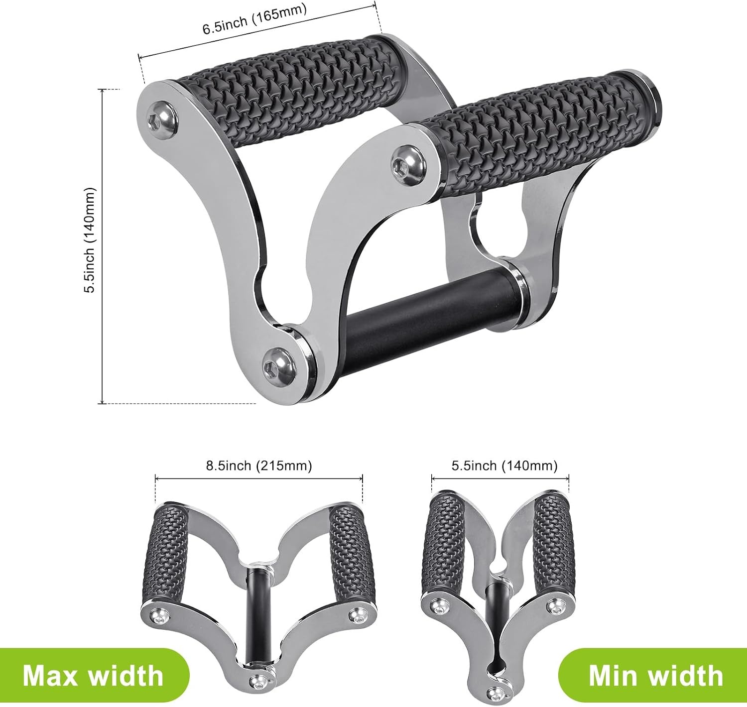 image:imageSELEWARE V amp T Bar Row Attachment for 2 Inch Olympic BarsA V Bar