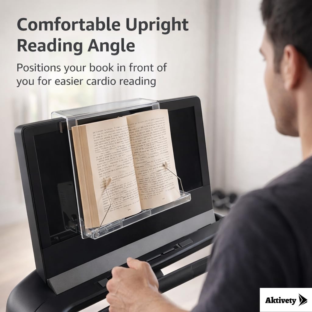 image:imageUniversal Treadmill Book Holder Reading Rack Clear Acrylic