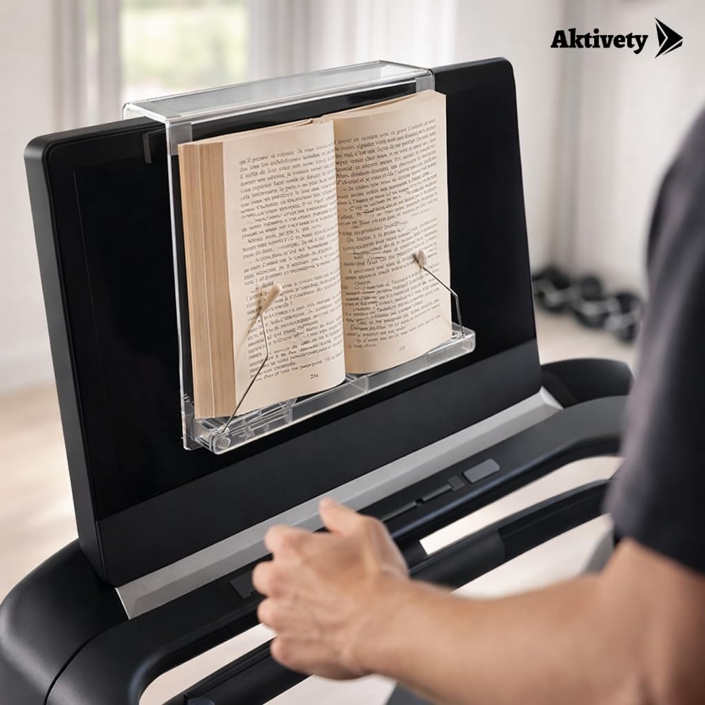image:imageUniversal Treadmill Book Holder Reading Rack Clear Acrylic