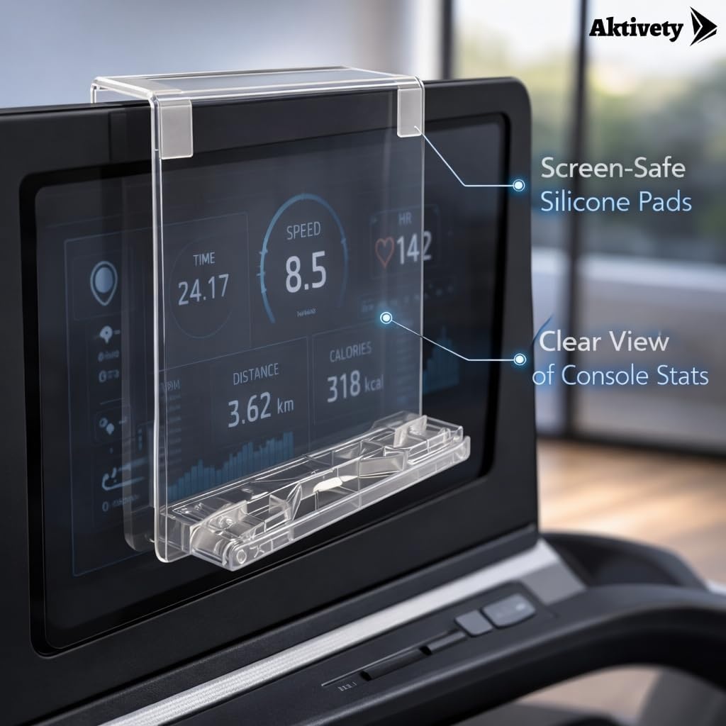image:imageUniversal Treadmill Book Holder Reading Rack Clear Acrylic