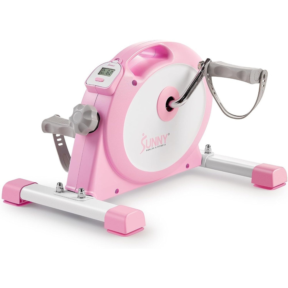 image:imageSunny Health amp Fitness Smart Mini Cycle Under Desk Pedal ArmLeg ExerciserPink