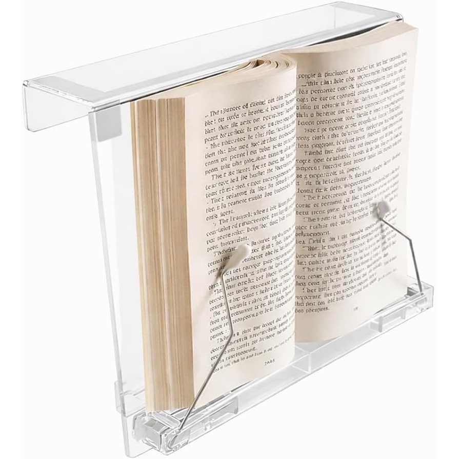 image:imageUniversal Treadmill Book Holder Reading Rack Clear Acrylic