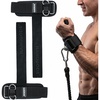 Black Leather Lifting Straps