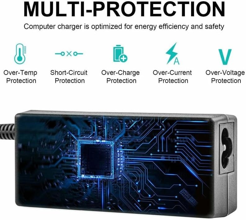 image:image195v 462a 90w Adapter Compatible with HP Pavilion 15aw027no Y0B56EA Power Supply Cord