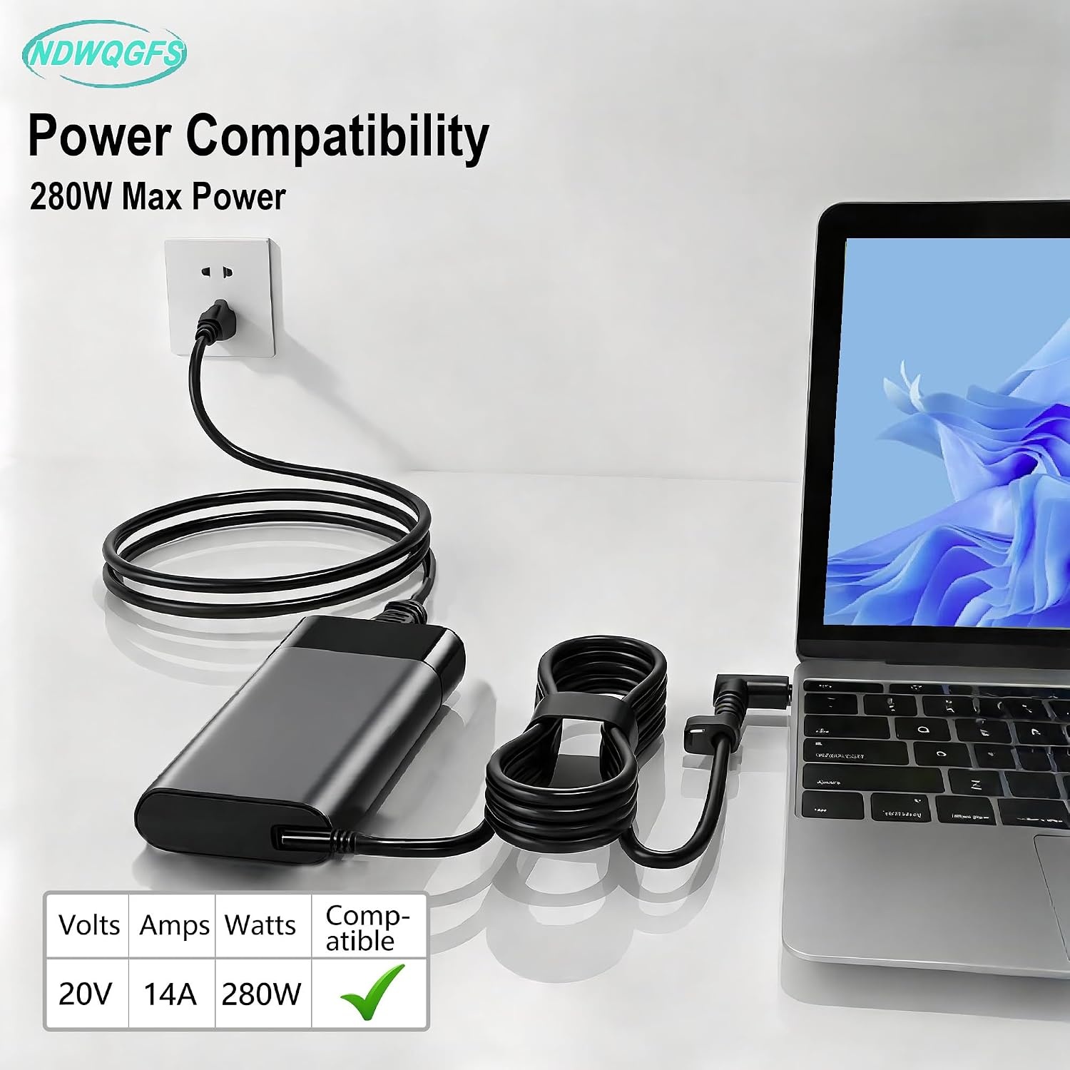 image:image280W Charger for HP Omen ZBook Fury ZBook Studio Gaming Laptop72351