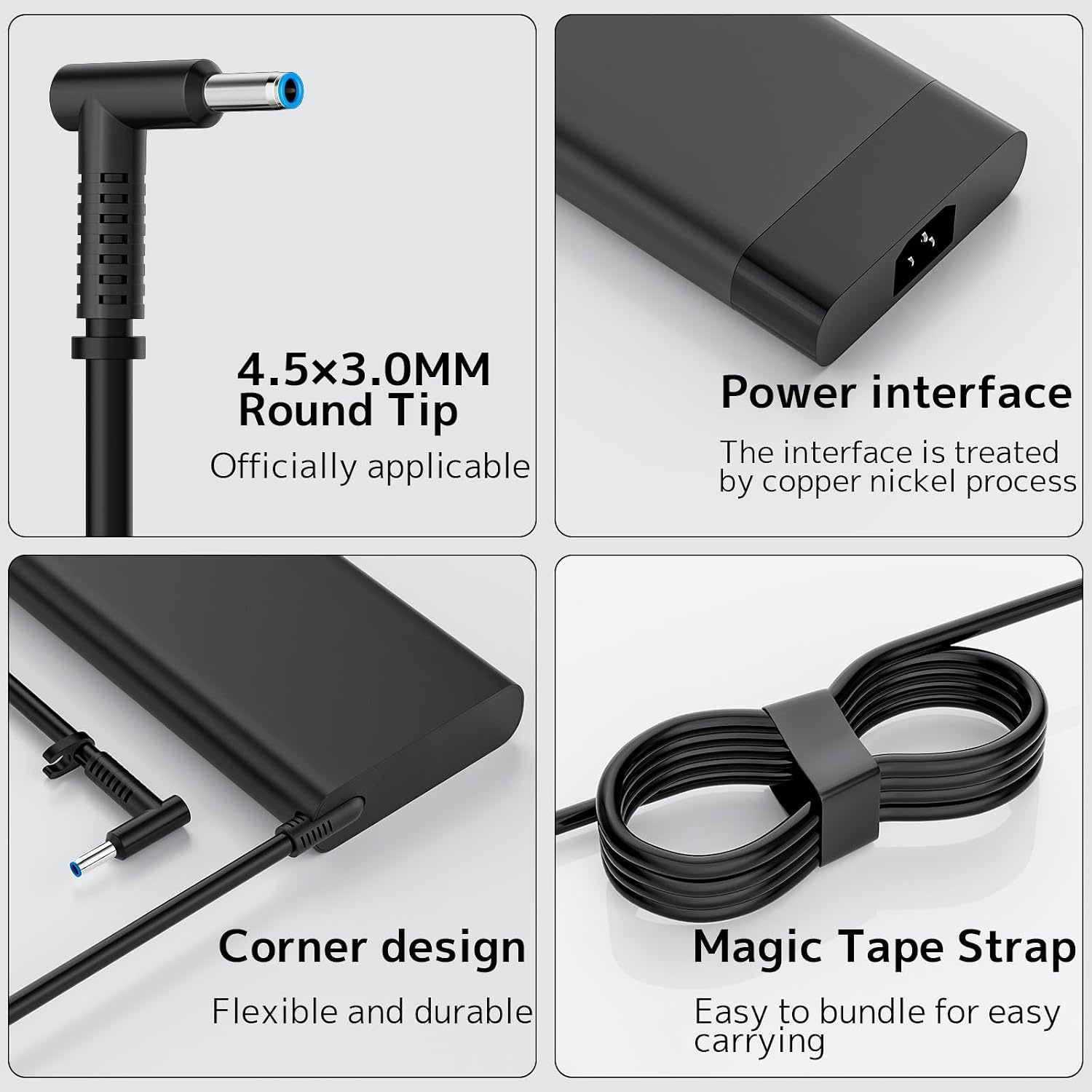 image:imageAC Adapter 230W Fit for HP Omen Victus Pavilion Zbook Gaming Laptop ChargerDark