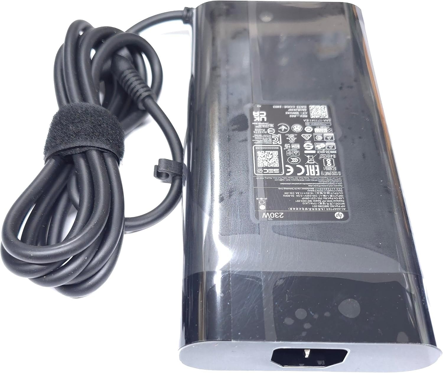 image:imageHP 230W 195V 118A 45mm Grey Tip AC Adapter for HPOmen 15 16 HPOMEN Transcend Victus 16 by Gaming Laptop ZBook Fury 16 G8 G9 G10 M85389001 TPNLA10 M41303001 PA123108HP