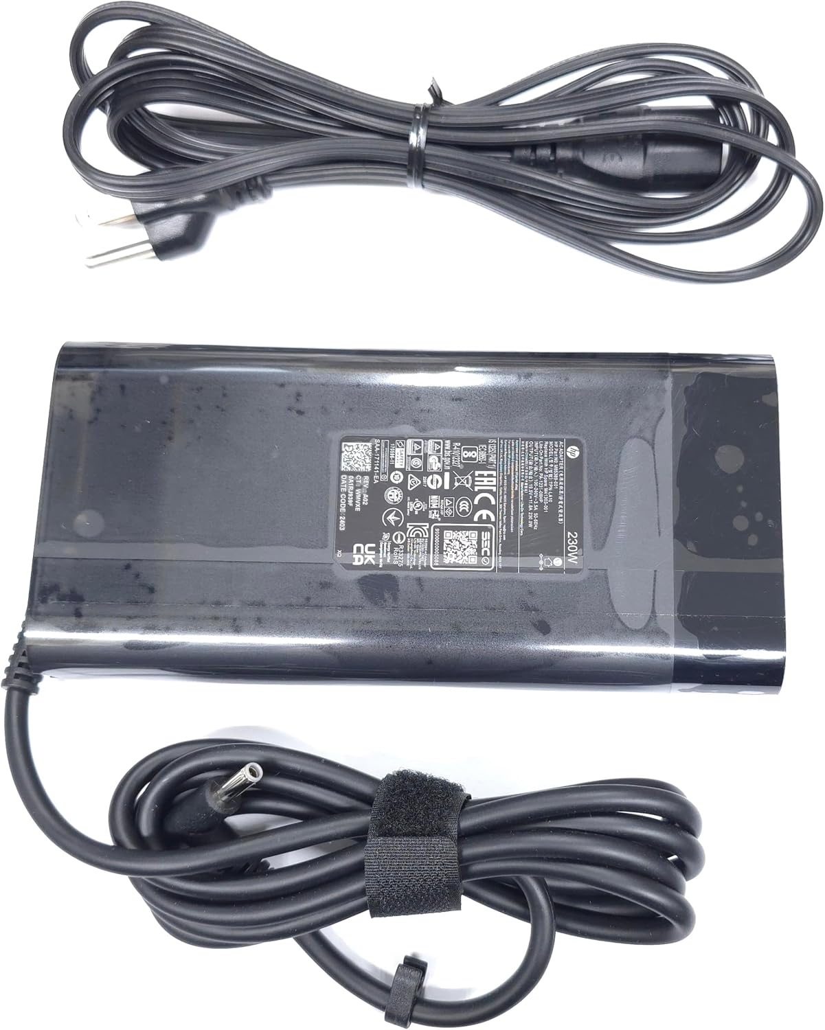 image:imageHP 230W 195V 118A 45mm Grey Tip AC Adapter for HPOmen 15 16 HPOMEN Transcend Victus 16 by Gaming Laptop ZBook Fury 16 G8 G9 G10 M85389001 TPNLA10 M41303001 PA123108HP