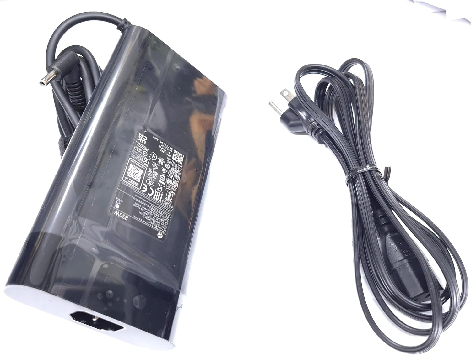 image:imageHP 230W 195V 118A 45mm Grey Tip AC Adapter for HPOmen 15 16 HPOMEN Transcend Victus 16 by Gaming Laptop ZBook Fury 16 G8 G9 G10 M85389001 TPNLA10 M41303001 PA123108HP