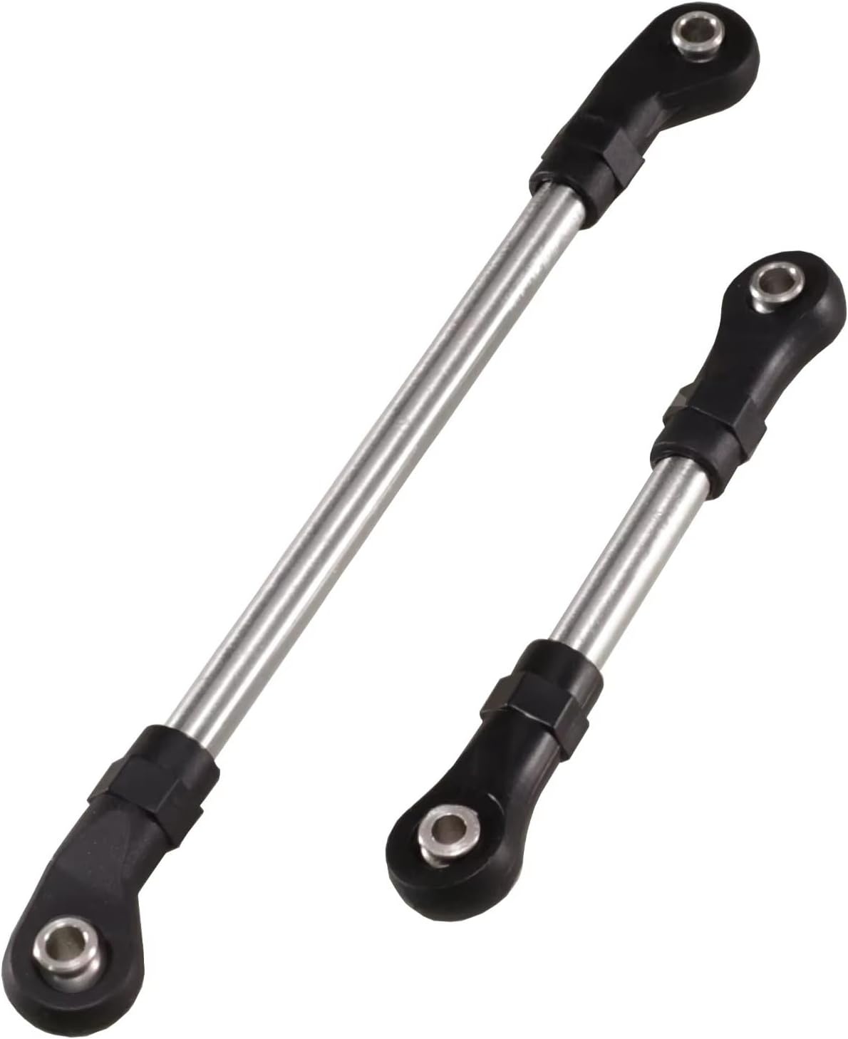 image:imageRC Repair Parts Compatible with MJX for Hyper Go H12Y 112 RC Car Upgrade Parts Accessories Steering Rod Nylon Ball Head Stainless Steel Rod