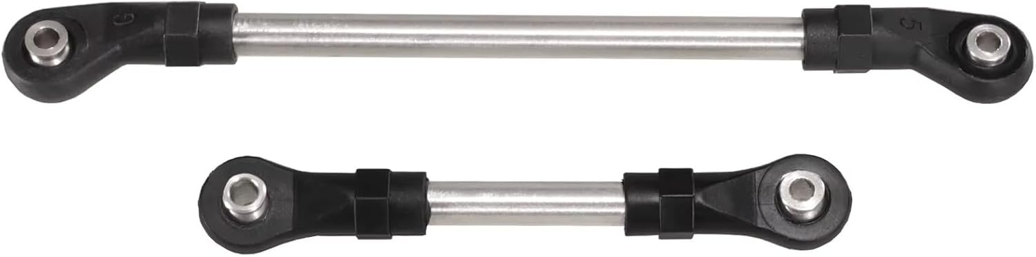 image:imageRC Spare Part Compatible with MJX for Hyper Go H12Y 112 RC Car Upgrade Parts Accessories Steering Rod Nylon Ball Head Stainless Steel Rod