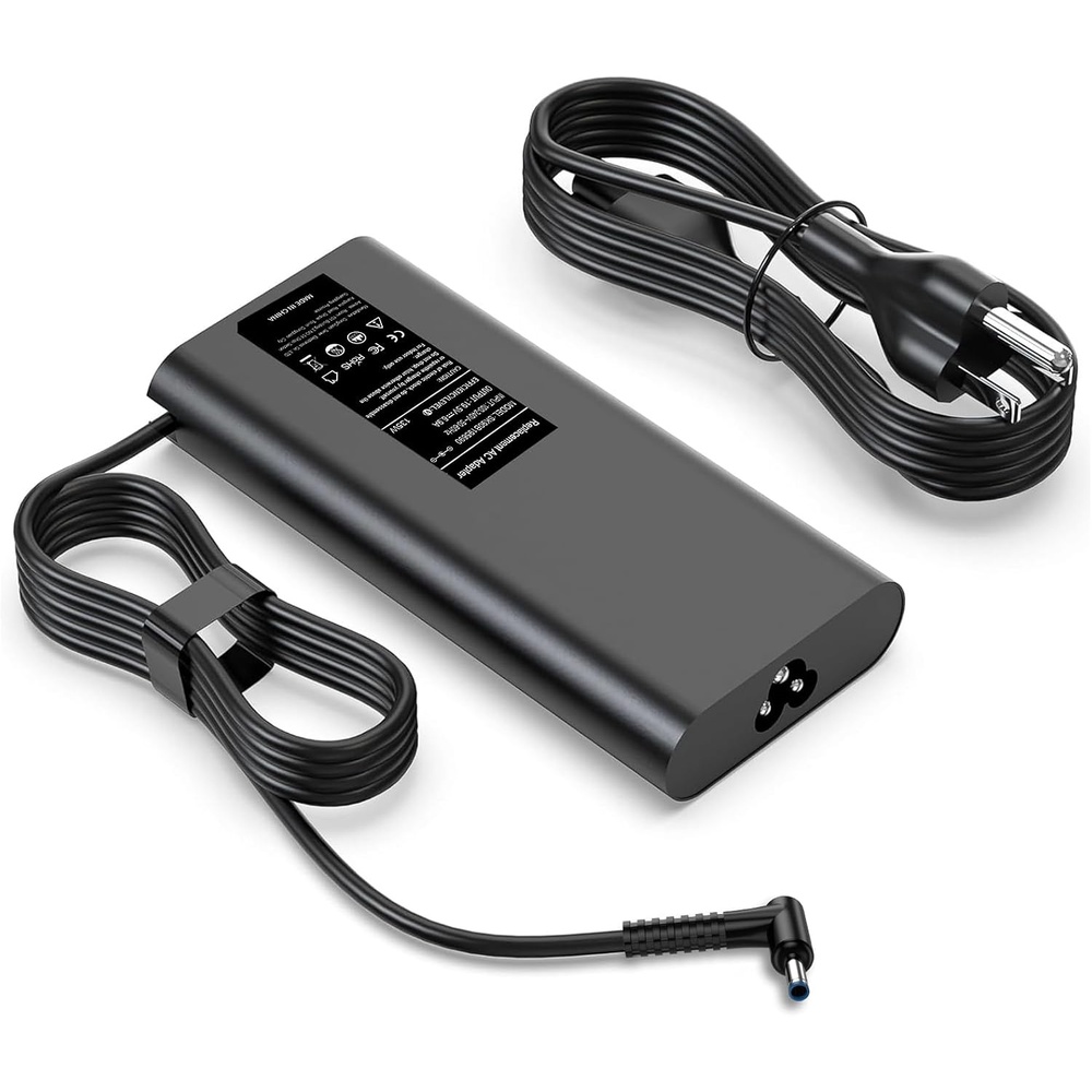 image:image135W 130W Laptop Charger Compatible with HP Spectre X360 Pavilion Gaming 17 15 Omen 15 17 Envy 14 15 17 ZBook Studio G7 Workstation Computer Fast Power Adapter