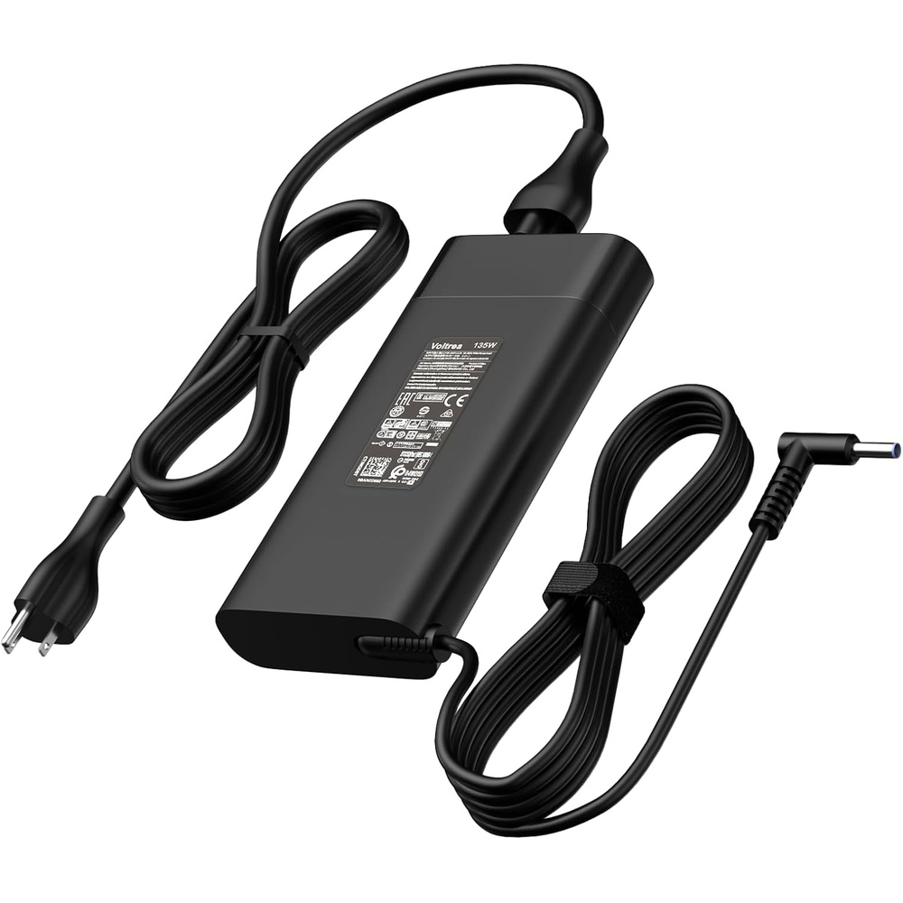 image:image135W AC Adapter Compatible with HP Spectre X360 15 15T 16 Omen 15 17 Pavilion Gaming 15 Envy Touchsmart 14 15 M7 L15534001 M85390002 L15534101 Power Supply Cord