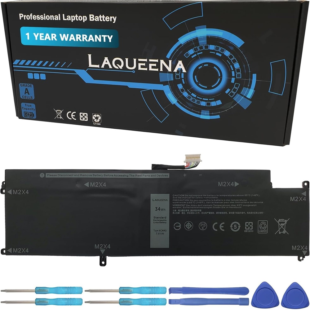 image:image9MGCD Laptop Battery Compatible with Dell Venue 11 Pro 5130 Tablet Series XMFY3 3121453 VYP88 0XMFY3 T8NH4 0T8NH4 74V 32Wh 2CellXCNR3