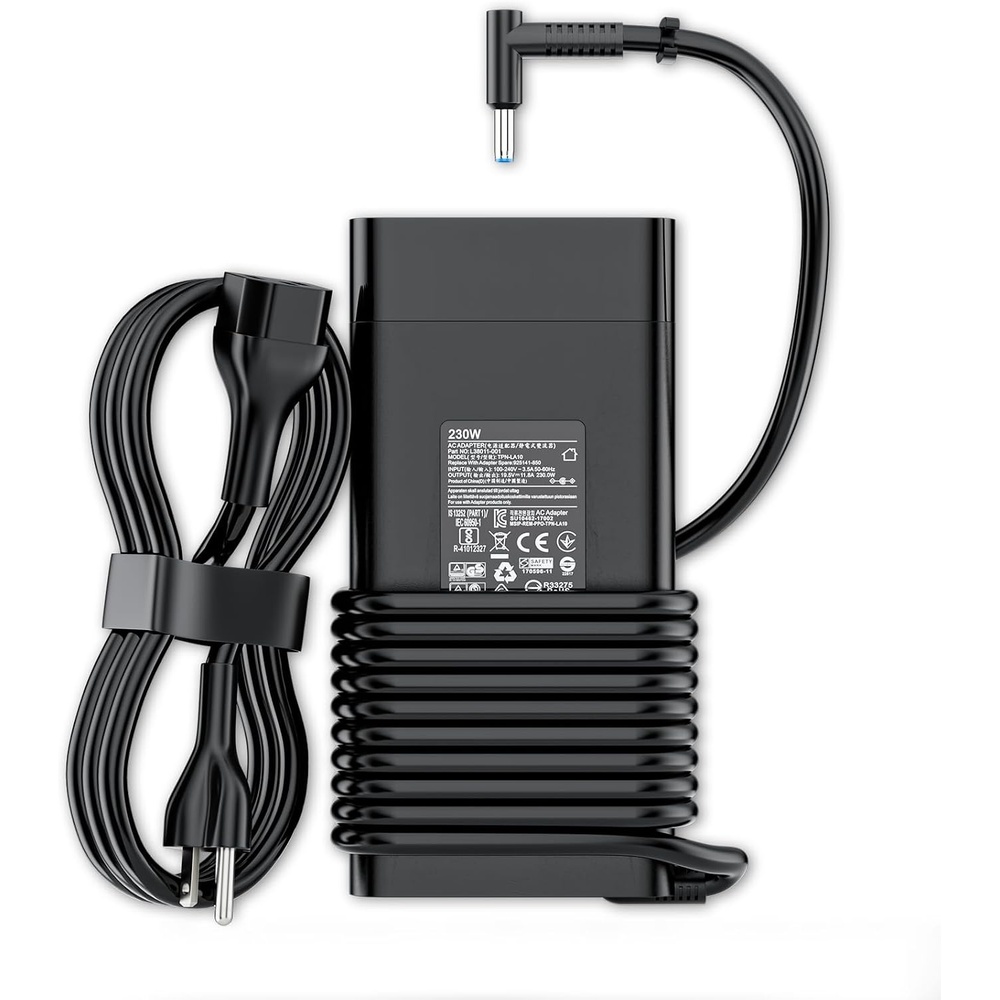 image:imageAC Adapter 230W Fit for HP Omen Victus Pavilion Zbook Gaming Laptop ChargerBlack