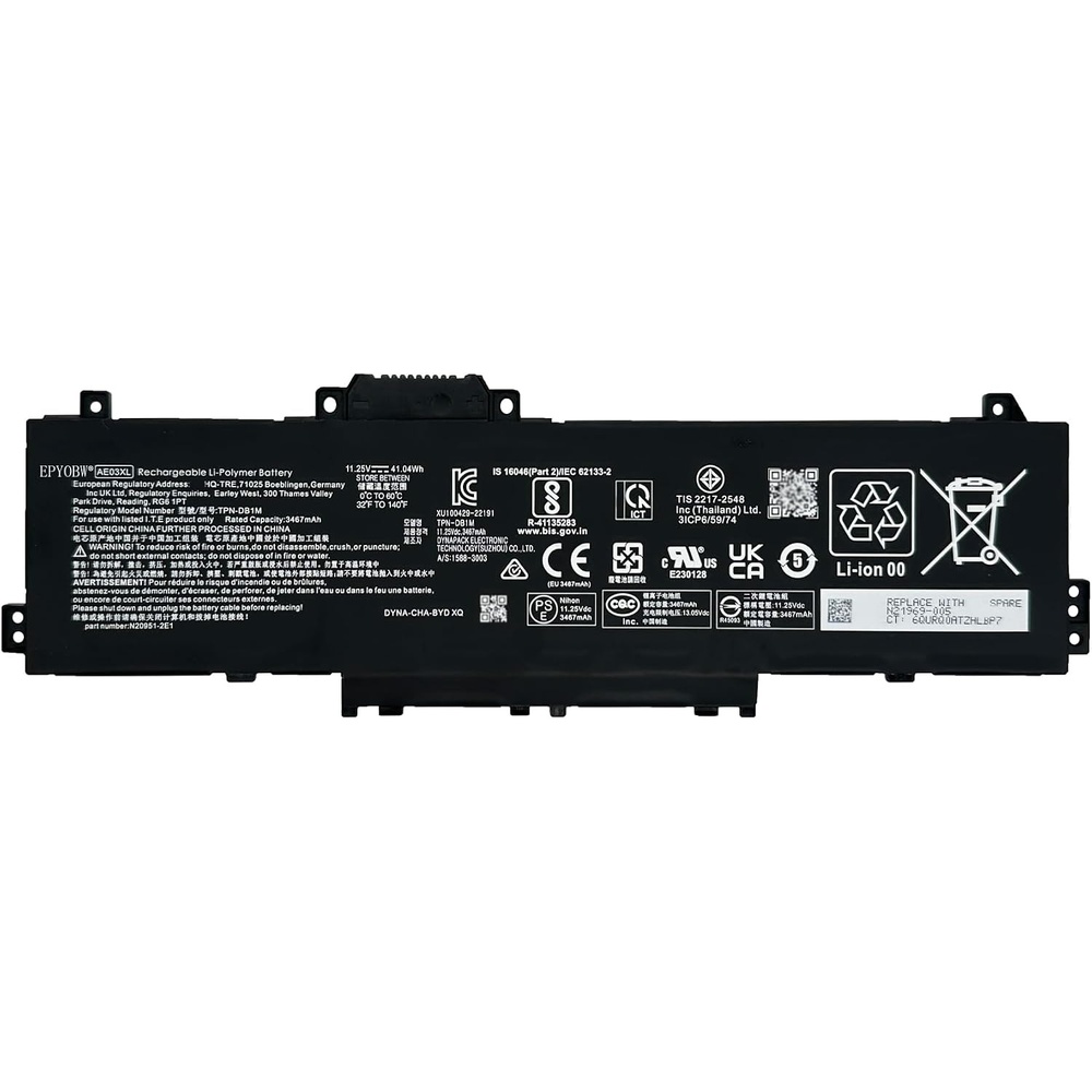 image:imageAE03XL Laptop Battery 4104Wh N21969005 N2095AC1 HSTNN0B3E