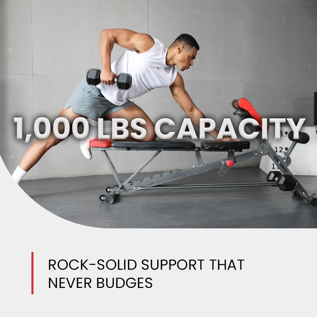 image:imageFiner Form MultiFunctional Adjustable FID Weight Bench and Roman Chair