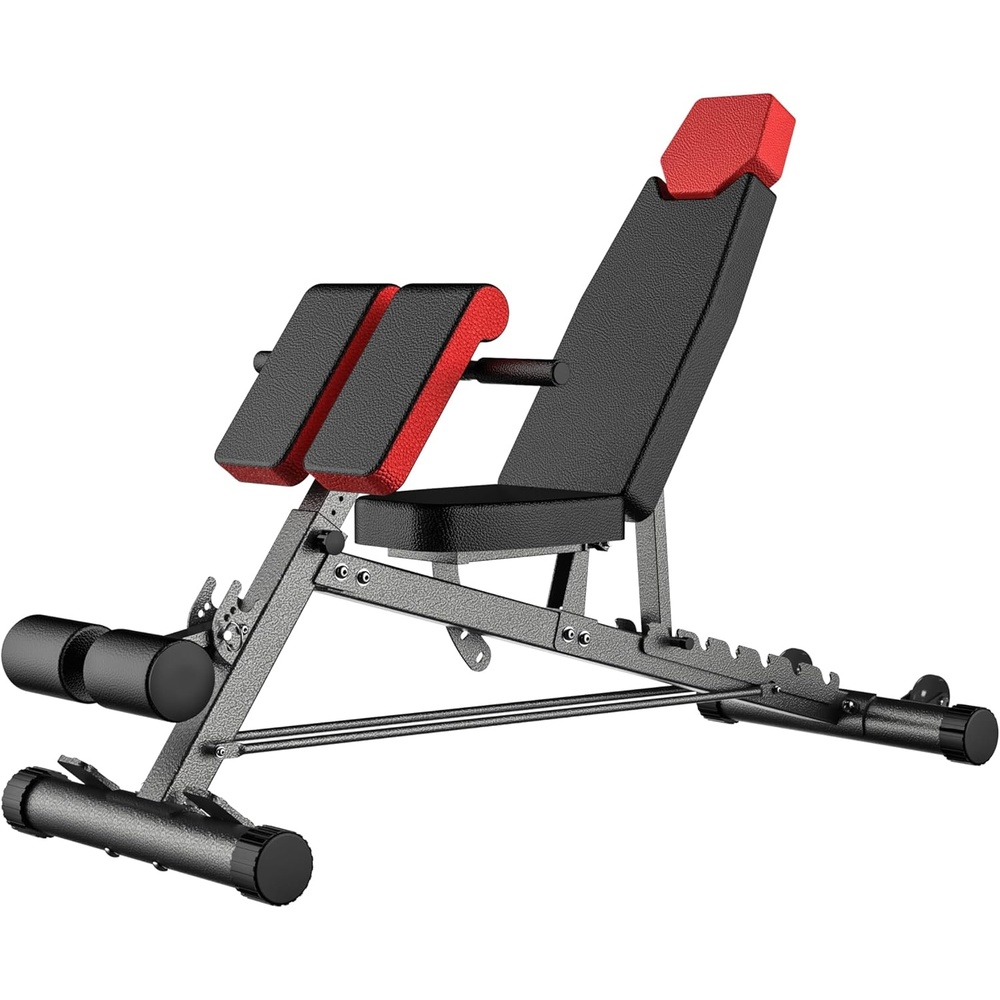 image:imageFiner Form MultiFunctional Adjustable FID Weight Bench and Roman Chair